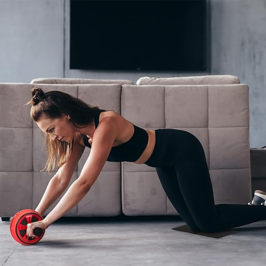 Ab Roller with Wide Wheel