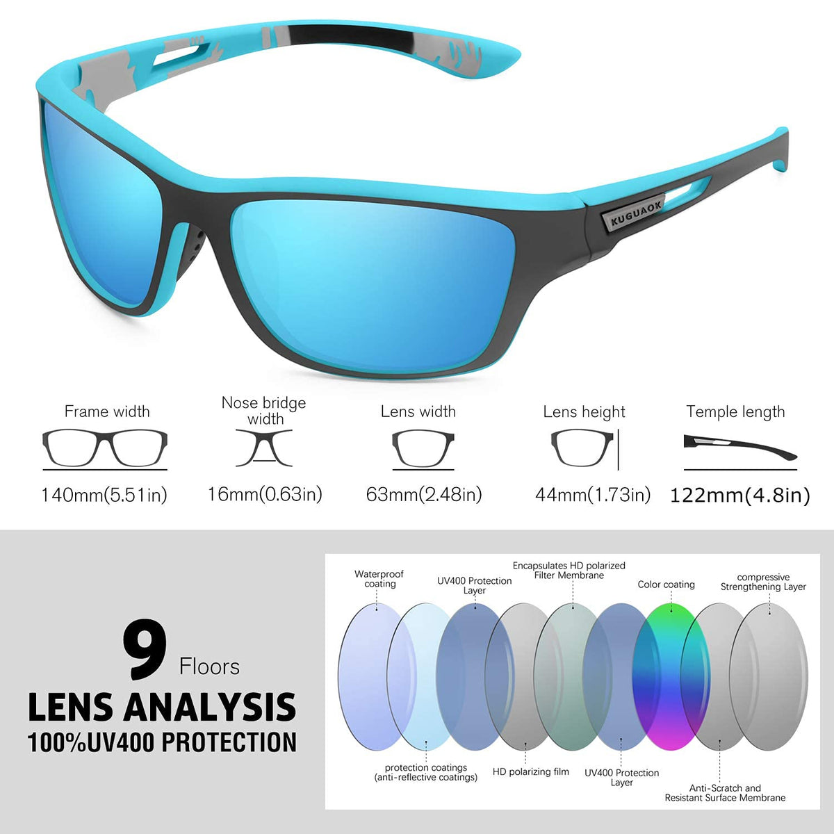 Anti-Glare Comfort Sunglasses