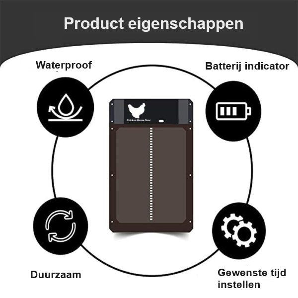 Automatic Chicken Coop Door with Light Sensor