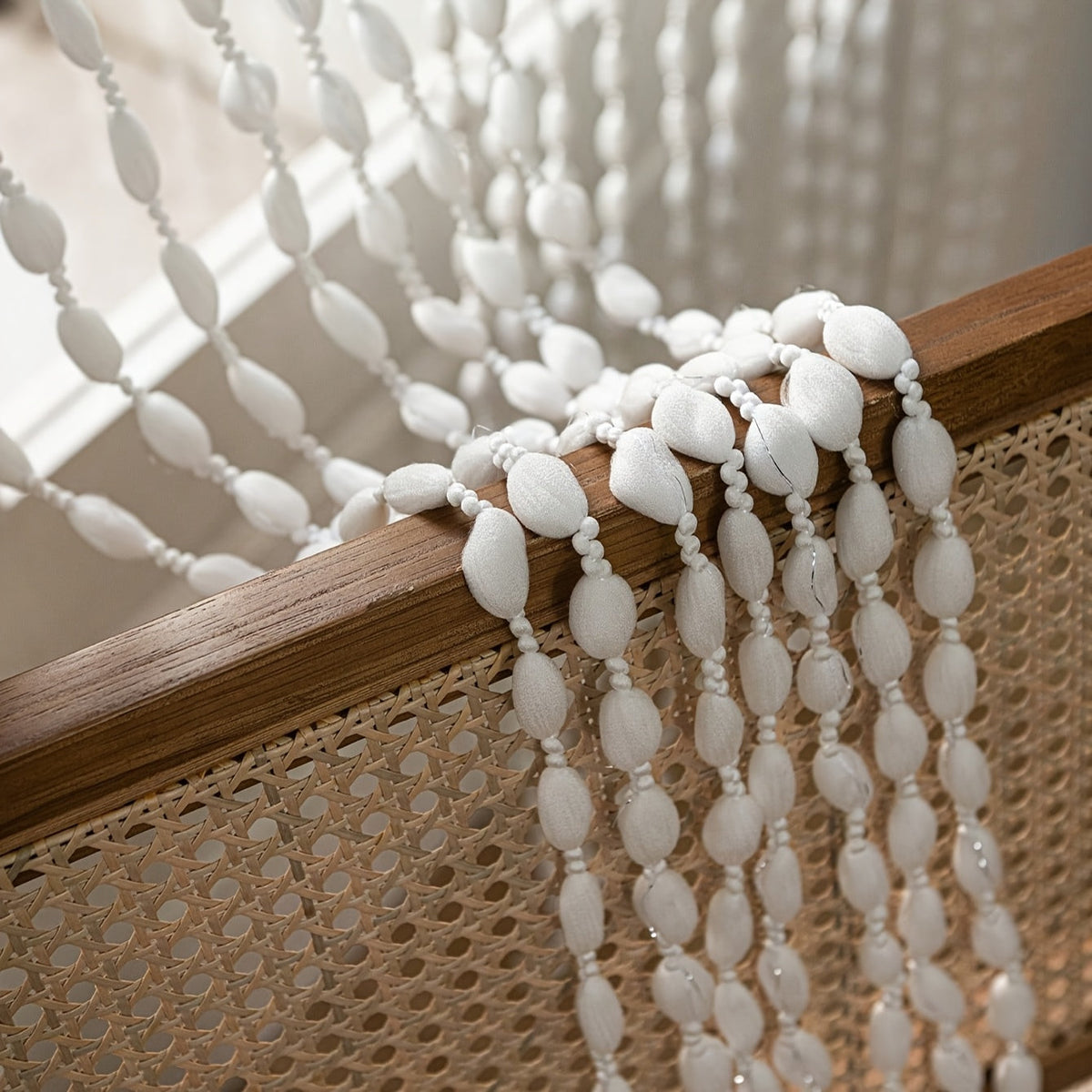 Beaded Door Curtain for Boho Decor