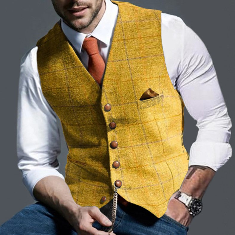 Classic Elegant Men's Waistcoat