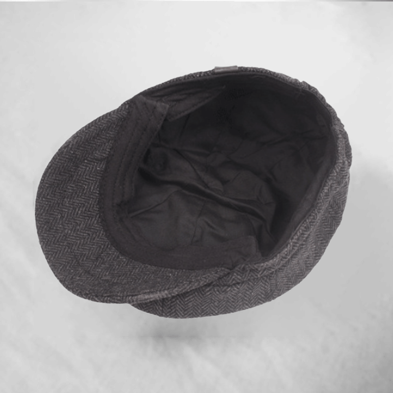 Classic Retro Newsboy Cap - Stylish and Comfortable