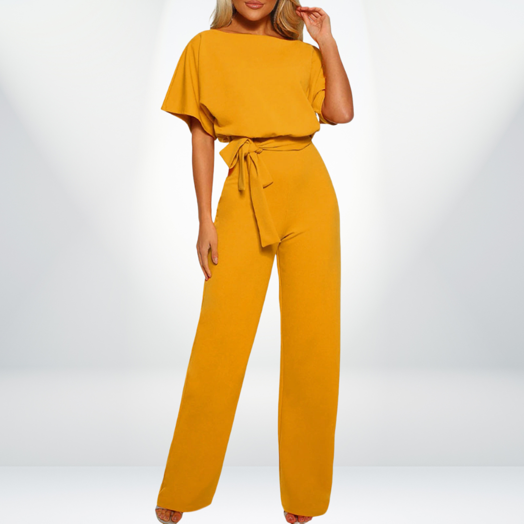 Elegant and Breezy Jumpsuit - Saphire
