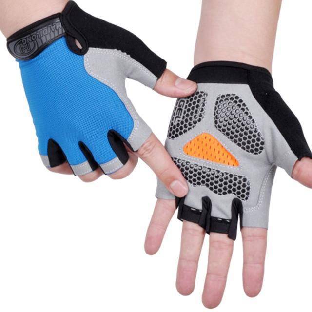 Fingerless Cycling Gloves with Enhanced Grip