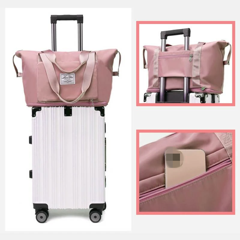 Foldable Waterproof Travel Bag for Travel and Leisure