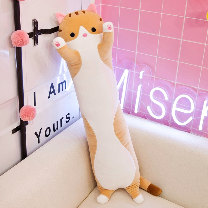 Kitty Pillow | Long Pillow for Cat Lovers