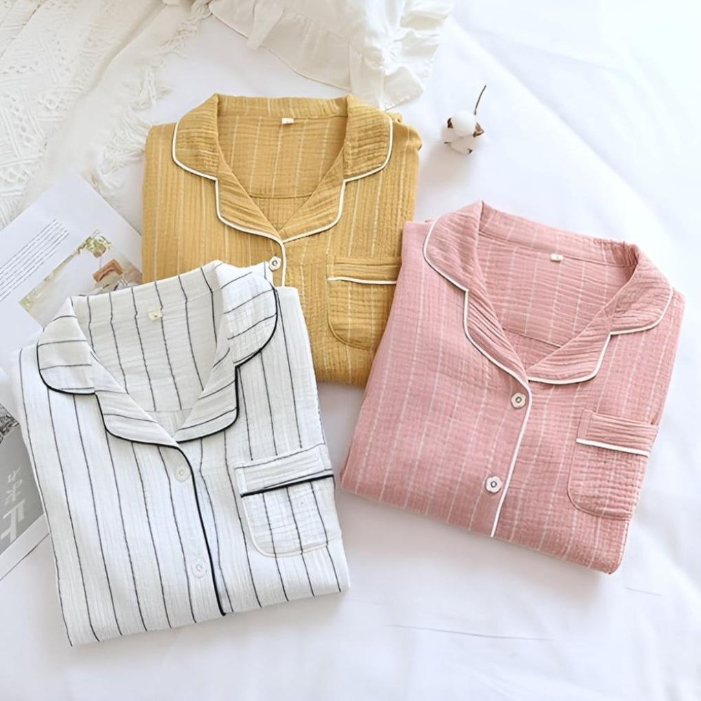 Lightweight Women’s Striped Nightgown