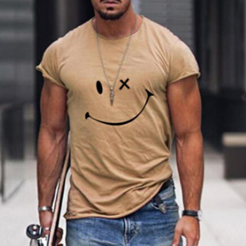 Men's Graphic Crew Neck T-Shirt