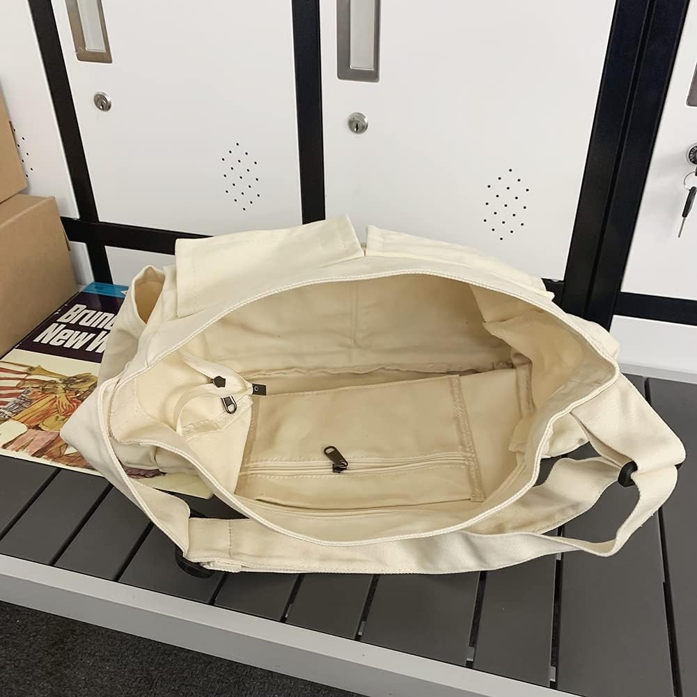 Messenger Bag with Adjustable Strap and Multiple Pockets – Reinforced Design
