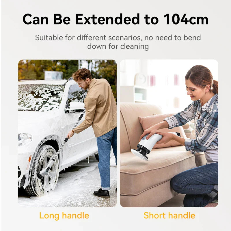 Multifunctional Cordless Electric Cleaning Brush