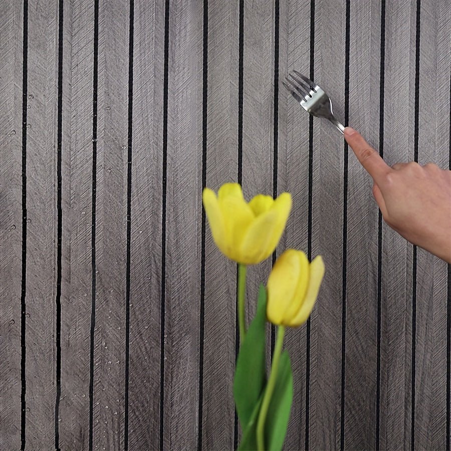 Realistic Self-Adhesive 3D Wood Wall Panels