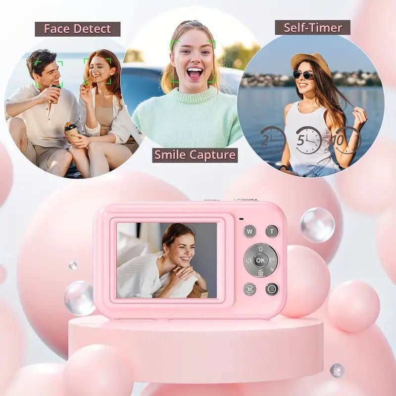 Vintage Digital Camera with Modern Features