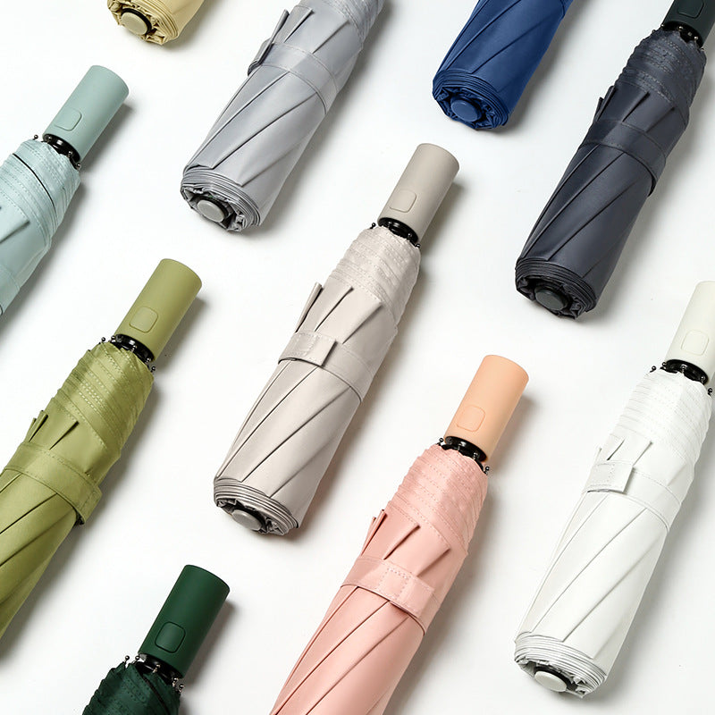 Women's Automatic Folding Umbrella with Ultra-Lightweight Design