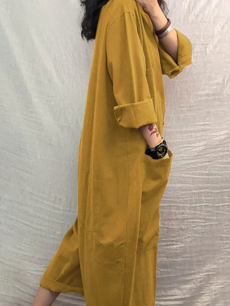 Women's Breezy Wide-Cut Summer Jumpsuit