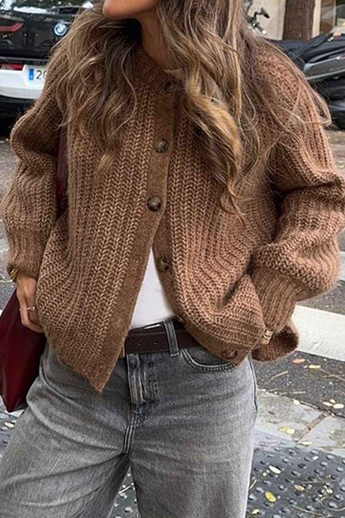 Women's Cardigan with Buttons