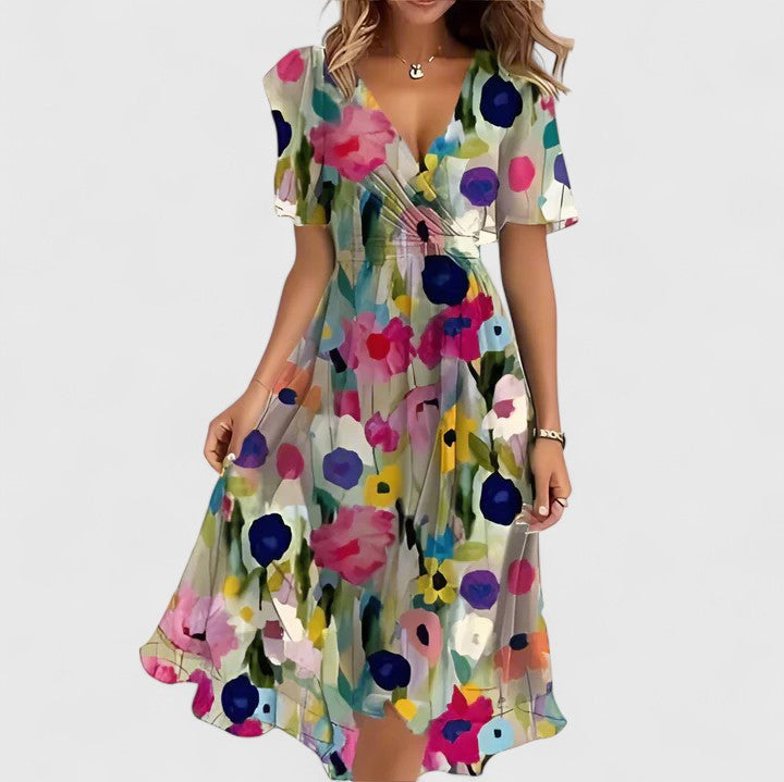 Women's Floral Short Dress