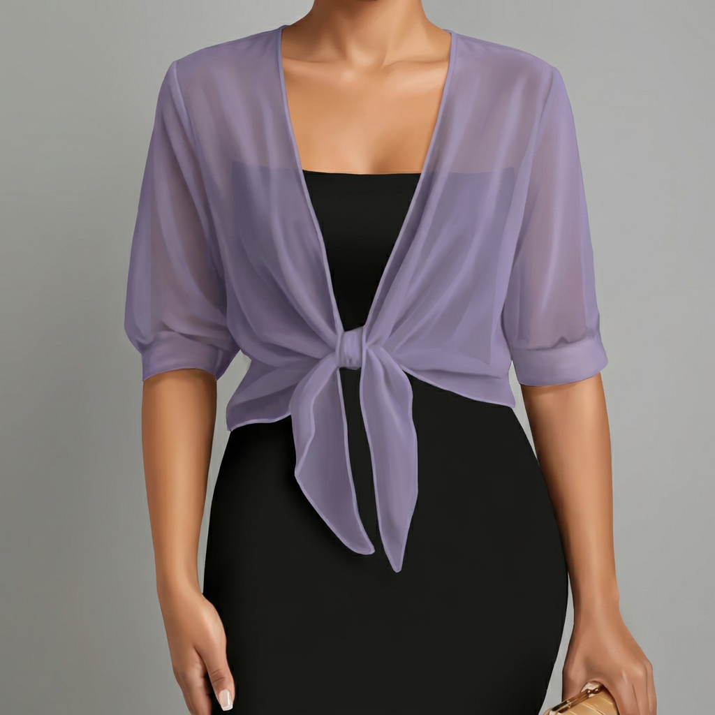 Women's Lightweight Shawl Collar Cardigan Jacket