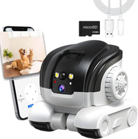 1080P Pet Camera – Two-Way Audio – Color Night Vision up to 10m – Motion Alerts – 32GB SD Card