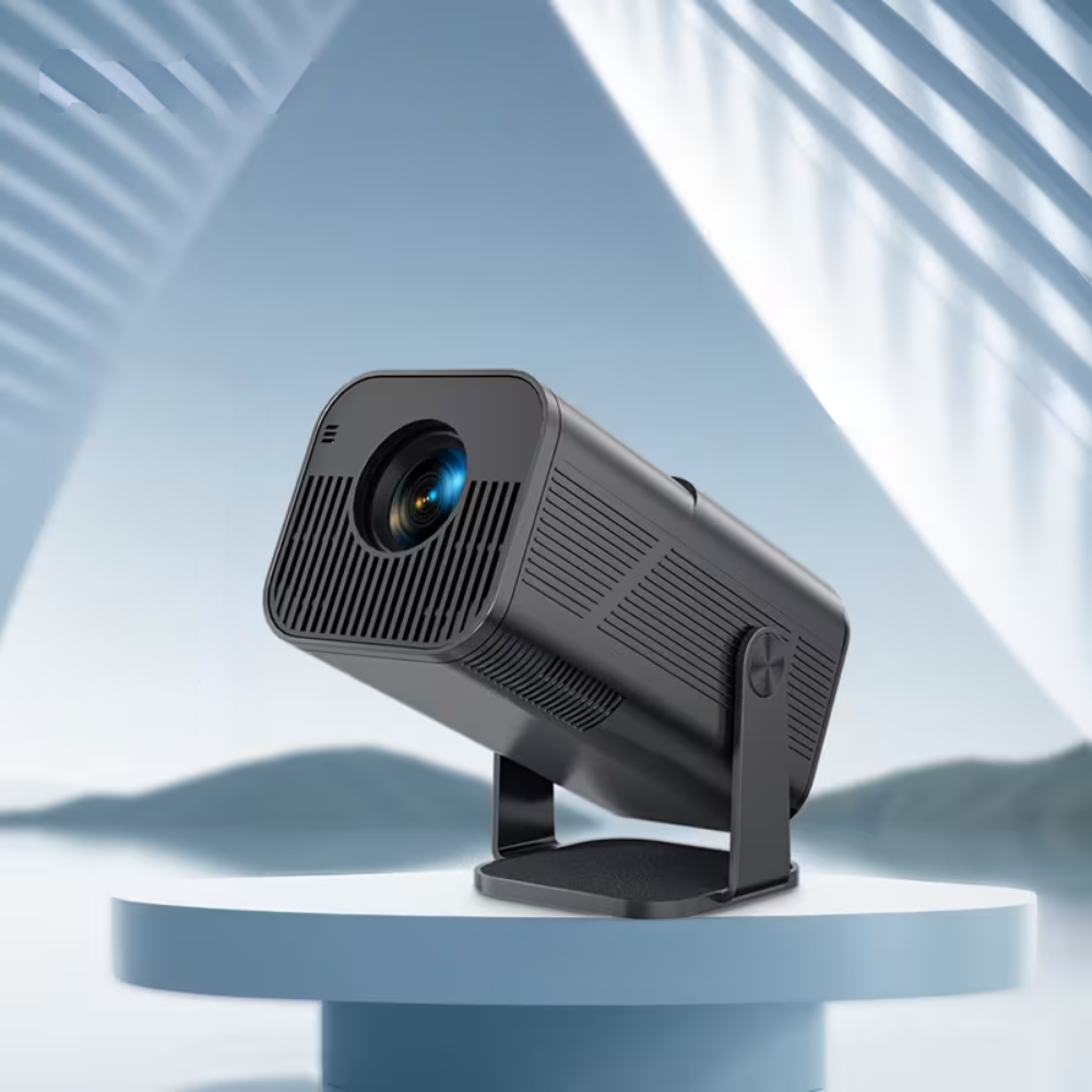 1080P Wireless Mini Projector - Portable LCD Display, 4K Input Compatible
