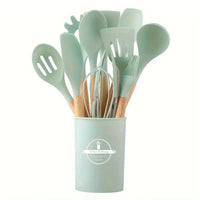 12-Piece Silicone Kitchen Utensil Set for Everyday Cooking
