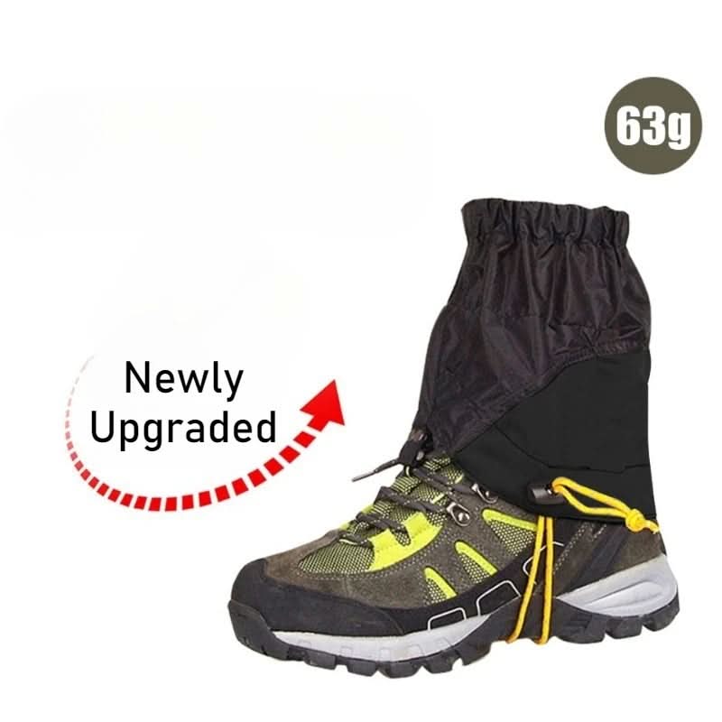 20D Waterproof Hiking Gaiters with Extended Knee Protection