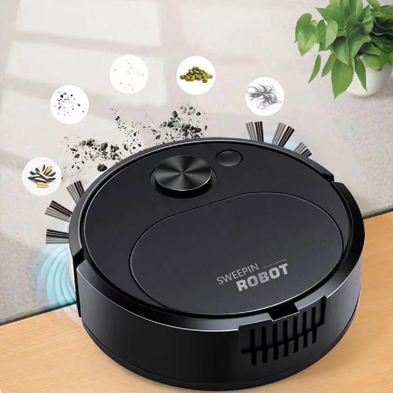 3-in-1 Robot Vacuum and Mop – Compact Design