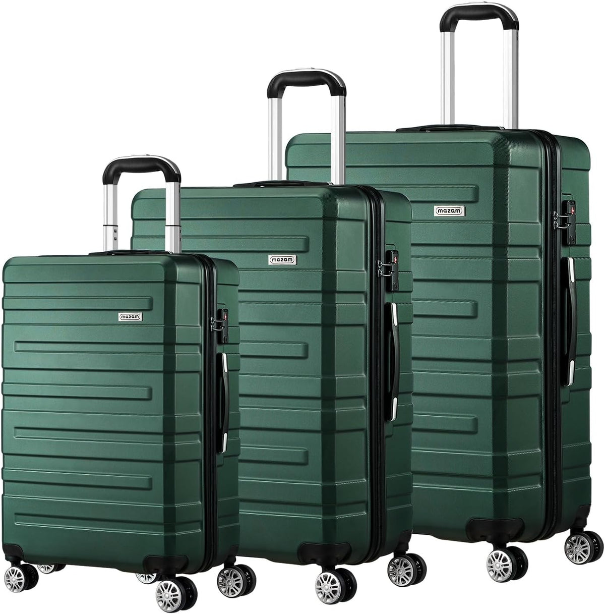 3-Piece Hardshell Luggage Set with TSA Lock