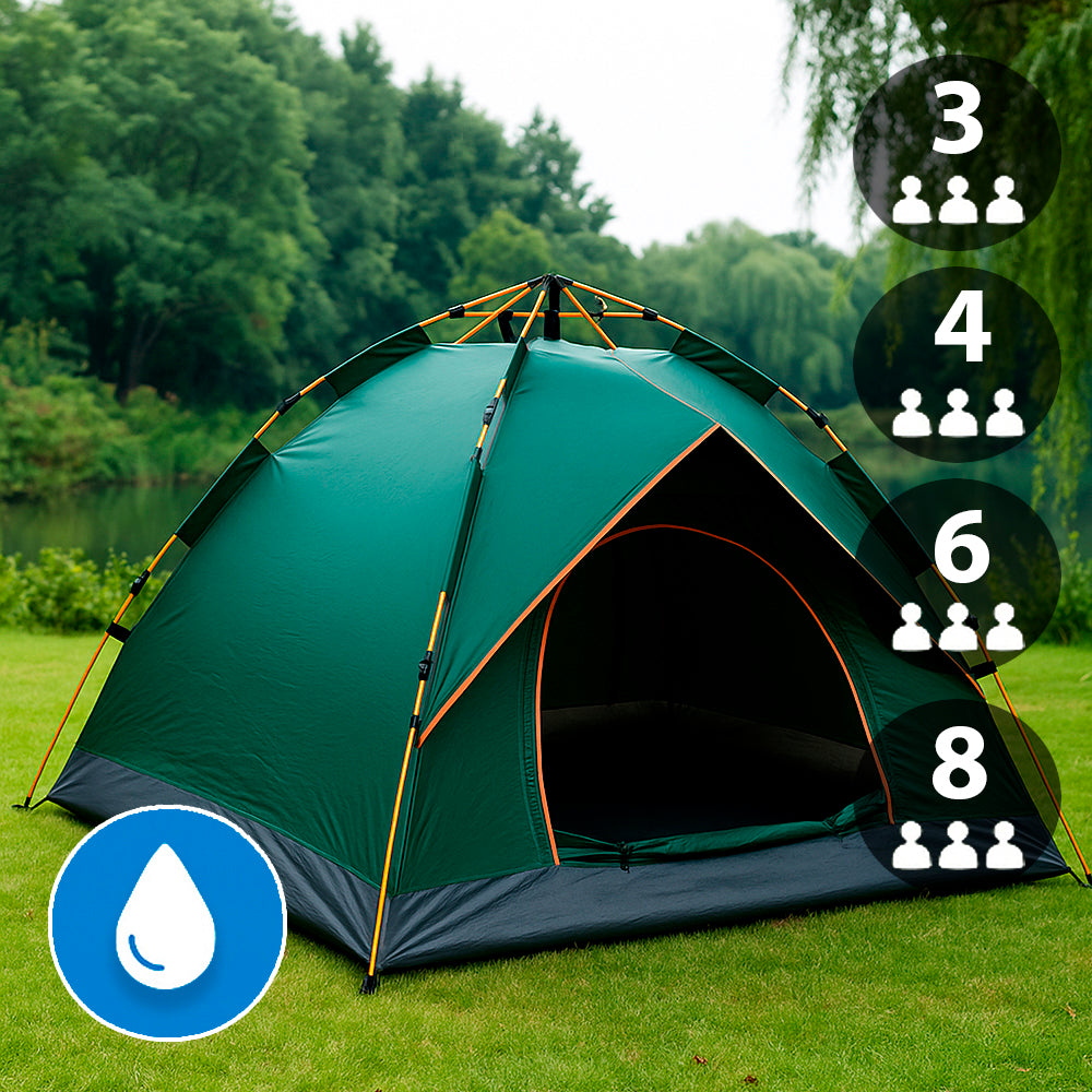 3 To 8-Person Instant Pop-Up Tent