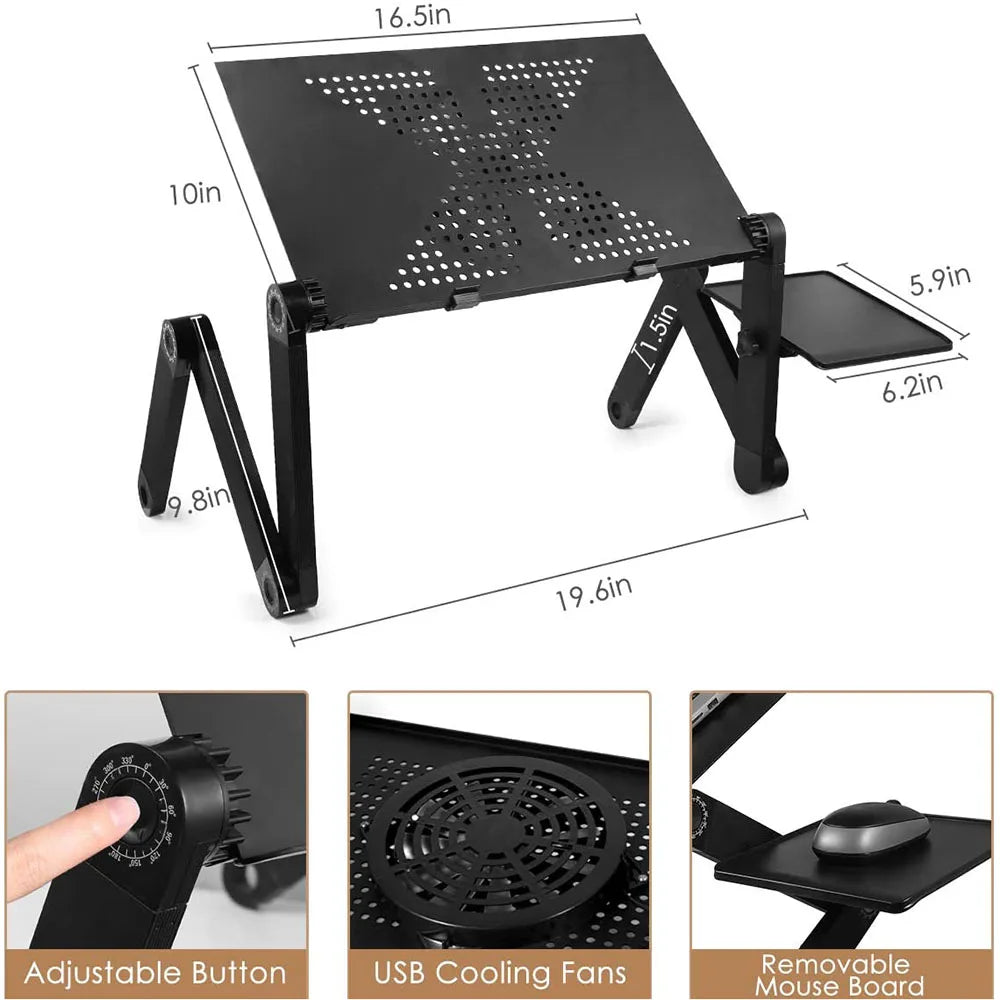 360° Adjustable Ergonomic Laptop Stand