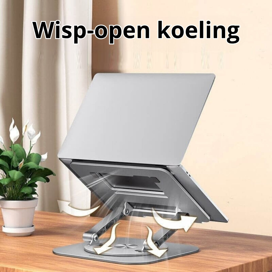 360° Rotating Aluminium Laptop and Tablet Stand
