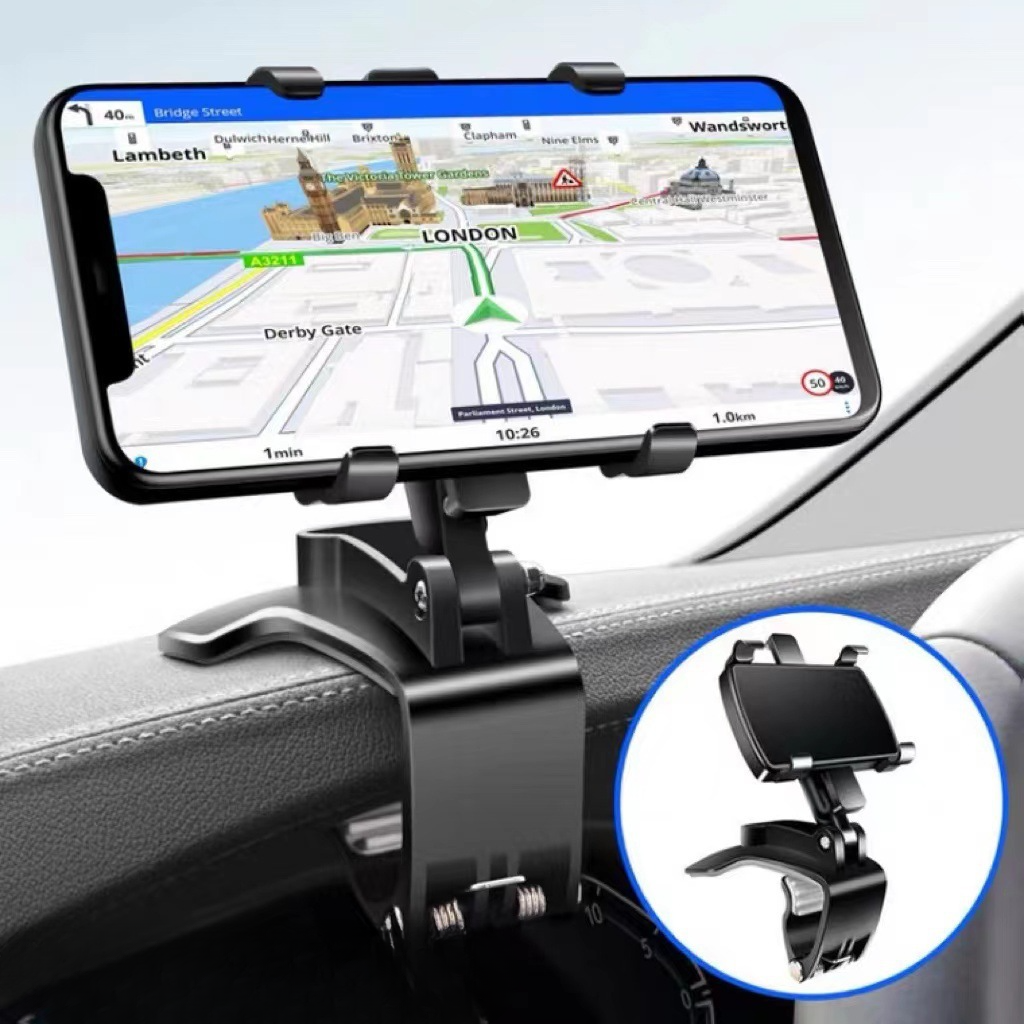 360° Rotating Phone Holder with Strong Compact Grip