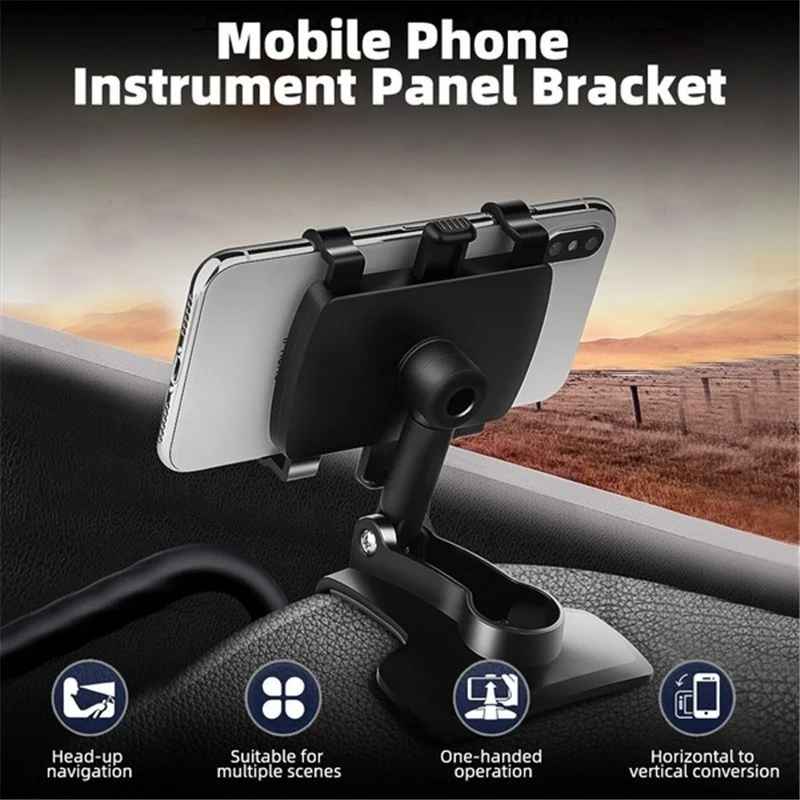 360° Rotating Phone Holder with Strong Compact Grip