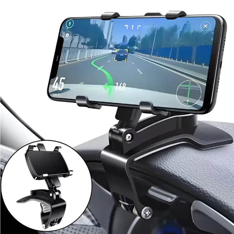 360° Rotating Phone Holder with Strong Compact Grip