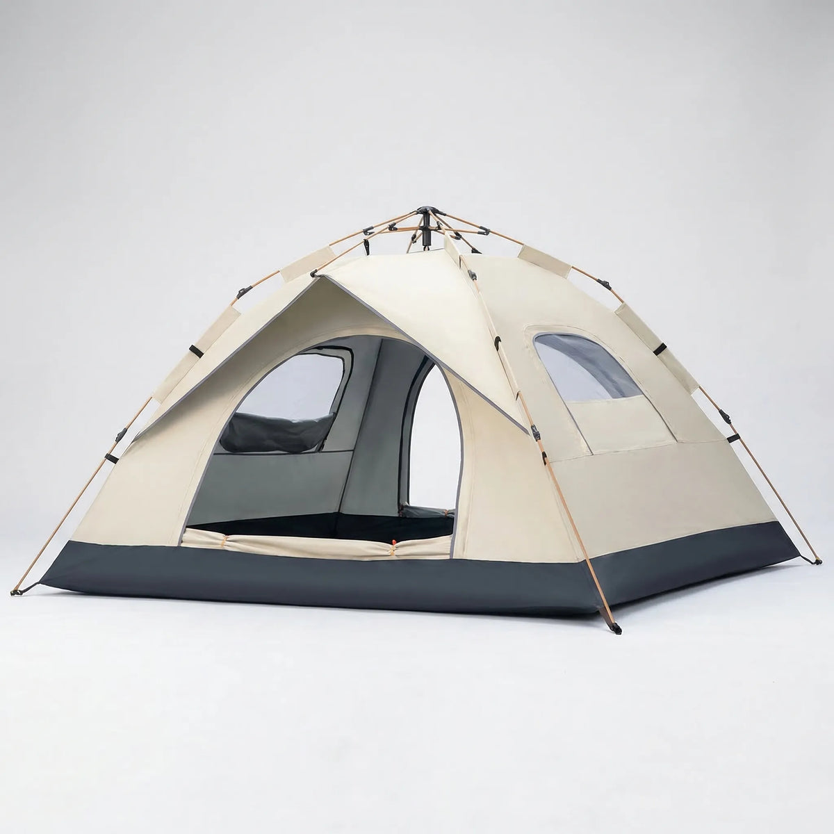 4-Person Instant Pop-Up Outdoor Tent for Camping and Beach