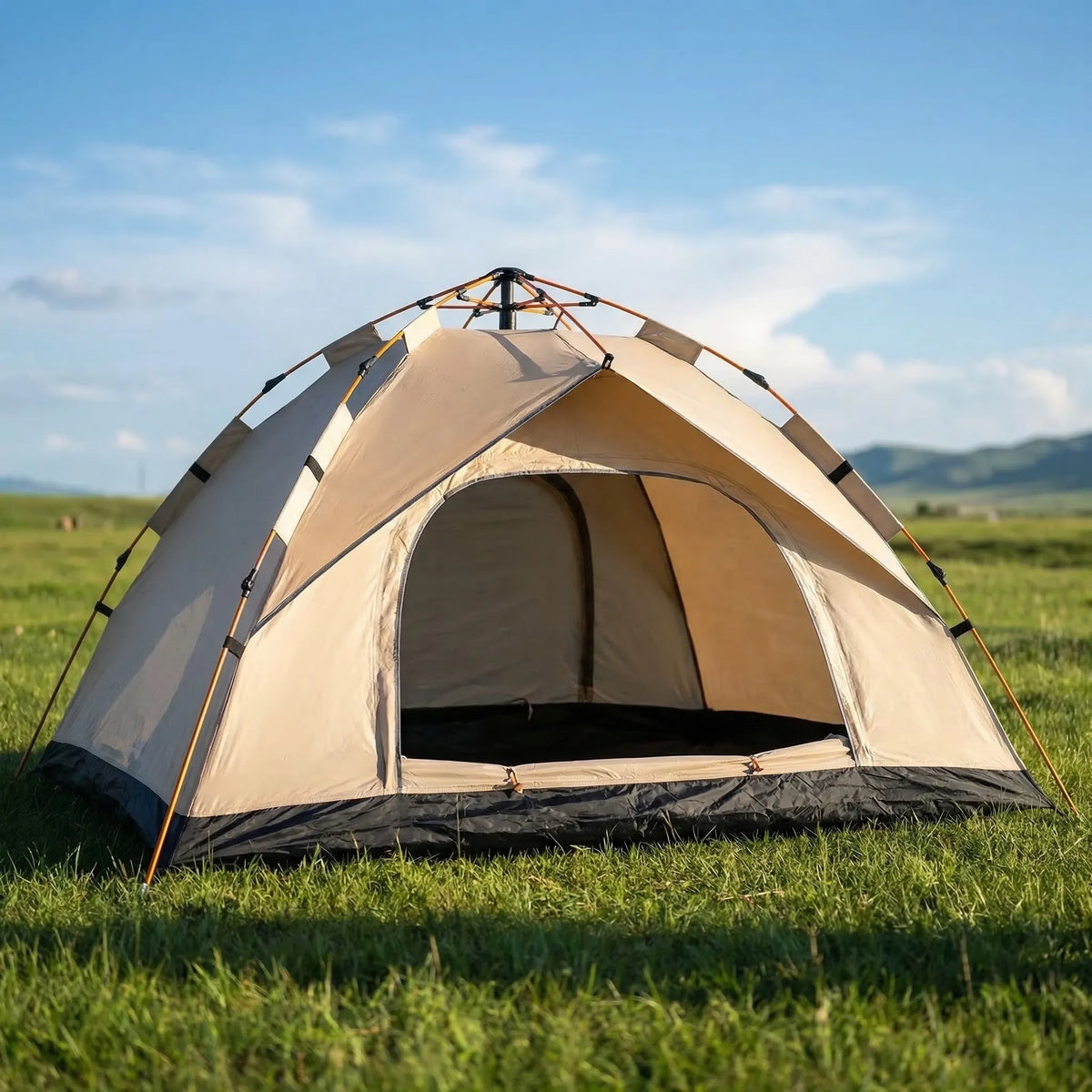 4-Person Instant Pop-Up Outdoor Tent for Camping and Beach