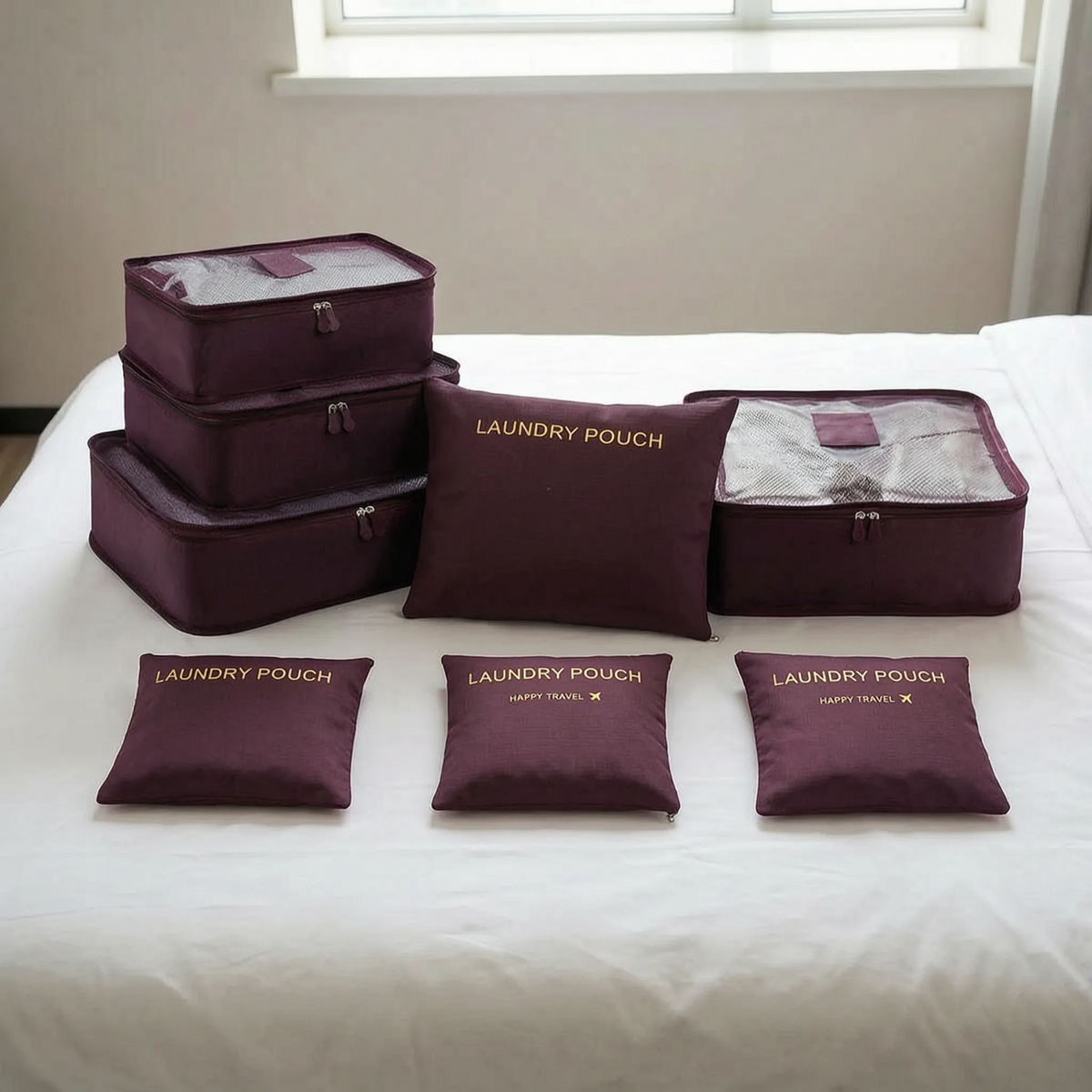 6-Piece Travel Packing Set
