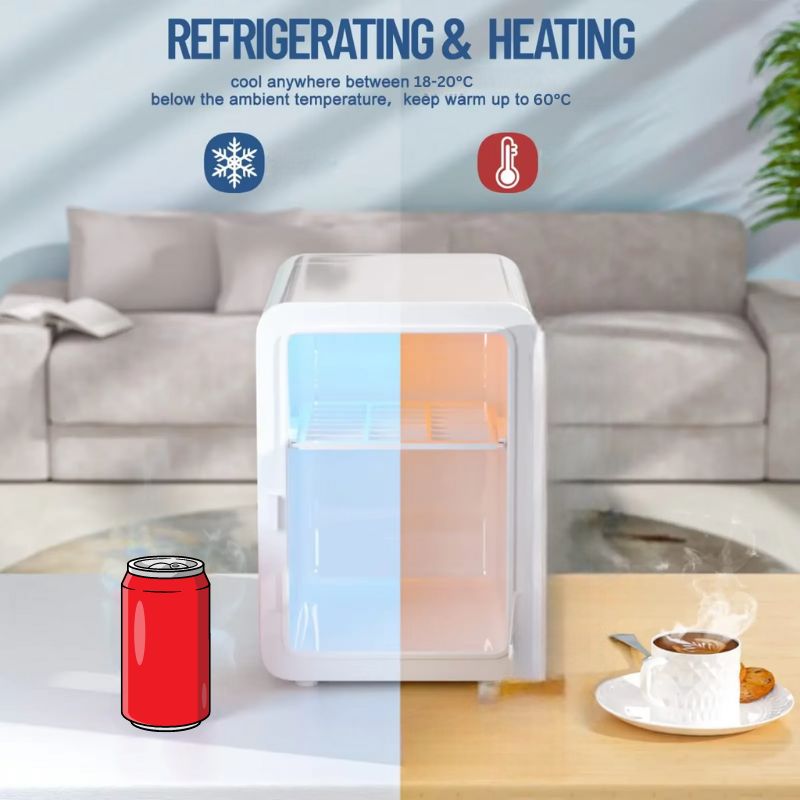 6L Thermoelectric Mini Fridge - Cooling & Warming - 12V & 220V