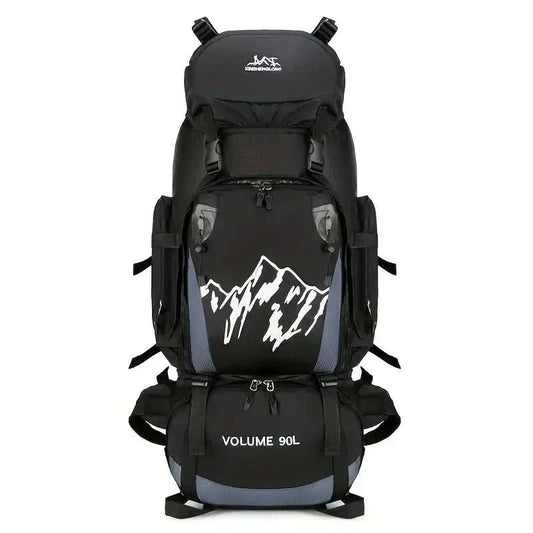 90L Waterproof Outdoor Hiking, Camping and Travel Backpack