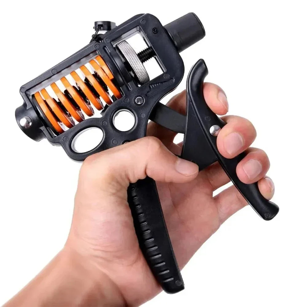 Adjustable 5–165 kg Heavy Hand Grip Strengthener - Finger Expander for Arm, Wrist, and Forearm Training
