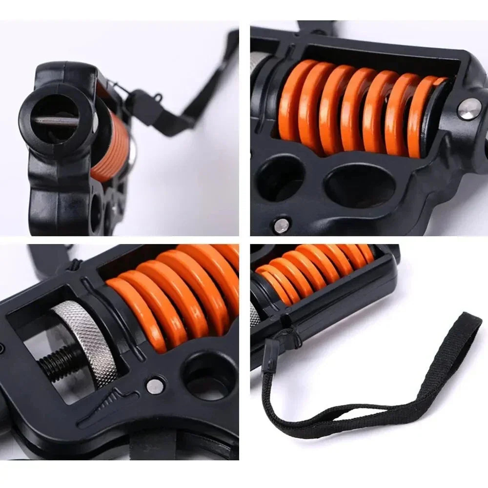 Adjustable 5–165 kg Heavy Hand Grip Strengthener - Finger Expander for Arm, Wrist, and Forearm Training