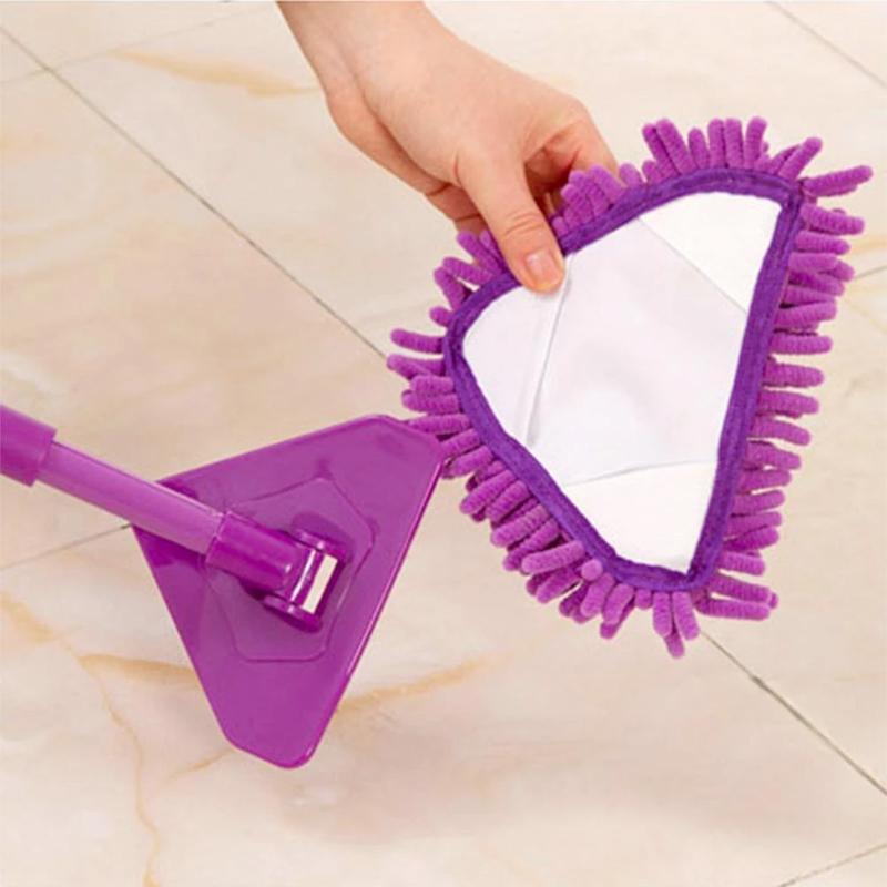 Adjustable and Rotatable Triangular Mop