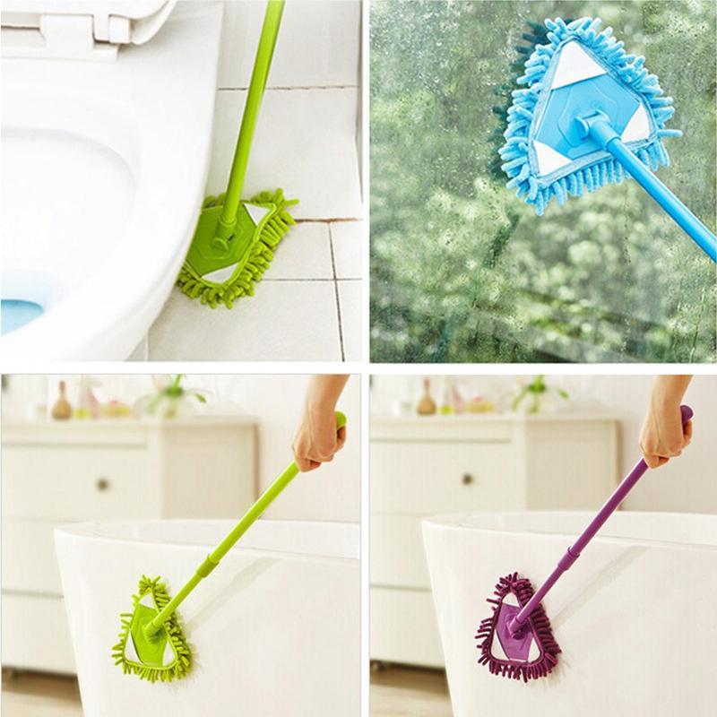 Adjustable and Rotatable Triangular Mop