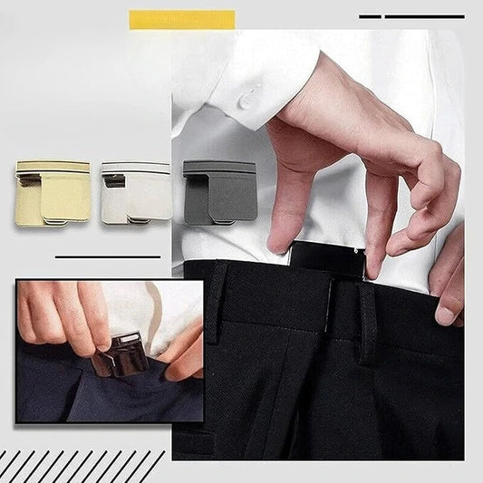 Adjustable Clip-On Waistband Buckle Tightener