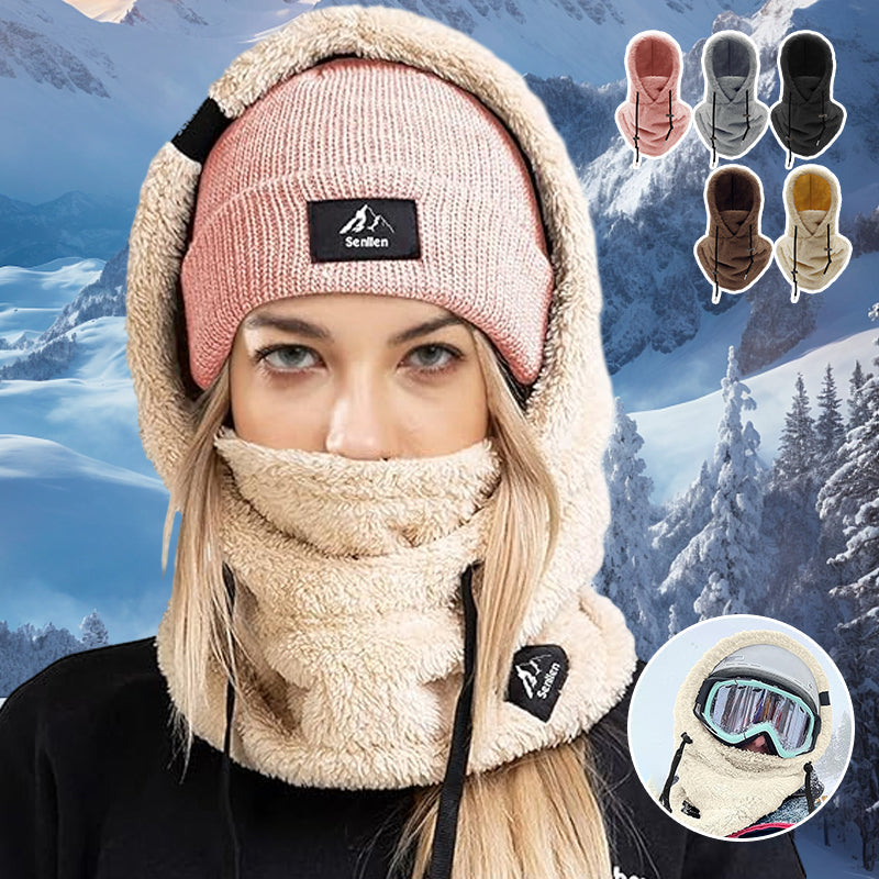 Adjustable Hood Ski Mask - Windproof & Breathable