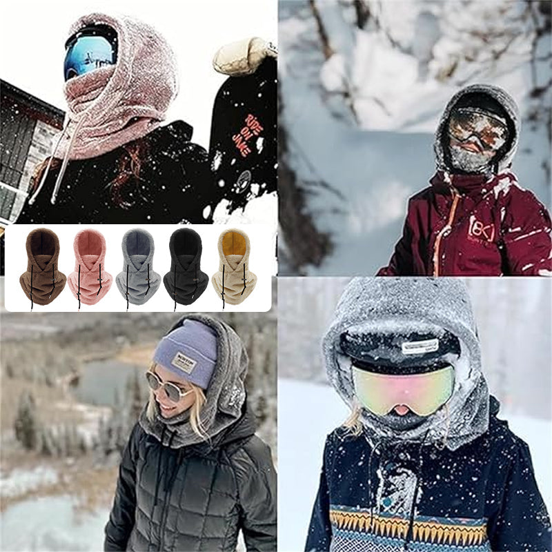 Adjustable Hood Ski Mask - Windproof & Breathable