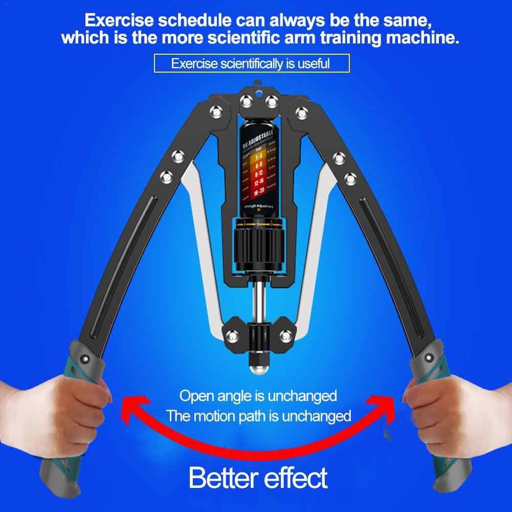 Adjustable Hydraulic Arm Trainer with 10–200 kg Resistance for Upper Body Strength Training of Arms, Chest & Shoulders