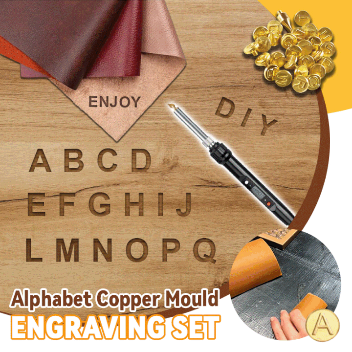 Alphabet Wood Burning and Engraving Tips for Precise Personalisation