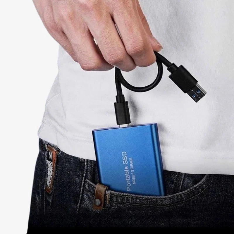 Aluminum Portable SSD 1TB–30TB High-Speed Transfer 1050MB/s