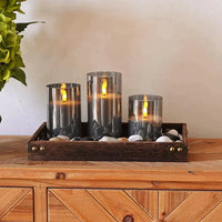 Ambient Cordless LED Candles - Set of 3