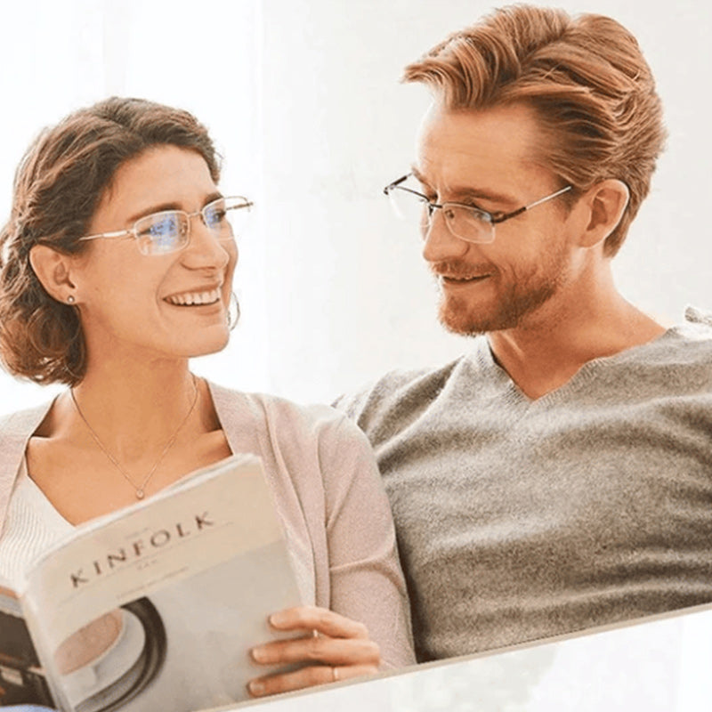 Anti-Blue Light Multifocal Reading Glasses